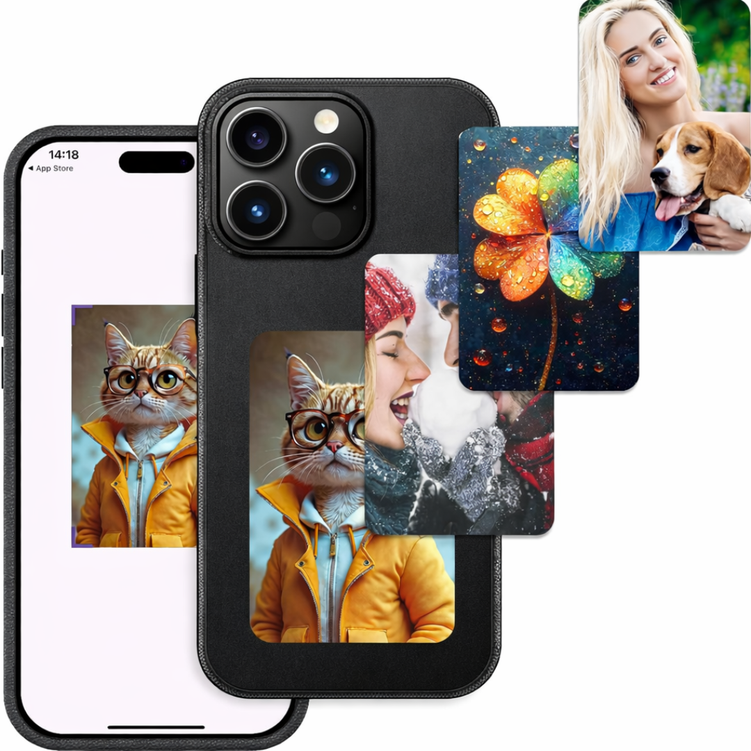 Funda NFC con Pantalla E-Ink